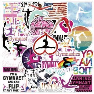 Gymnastics Assorted Stickers